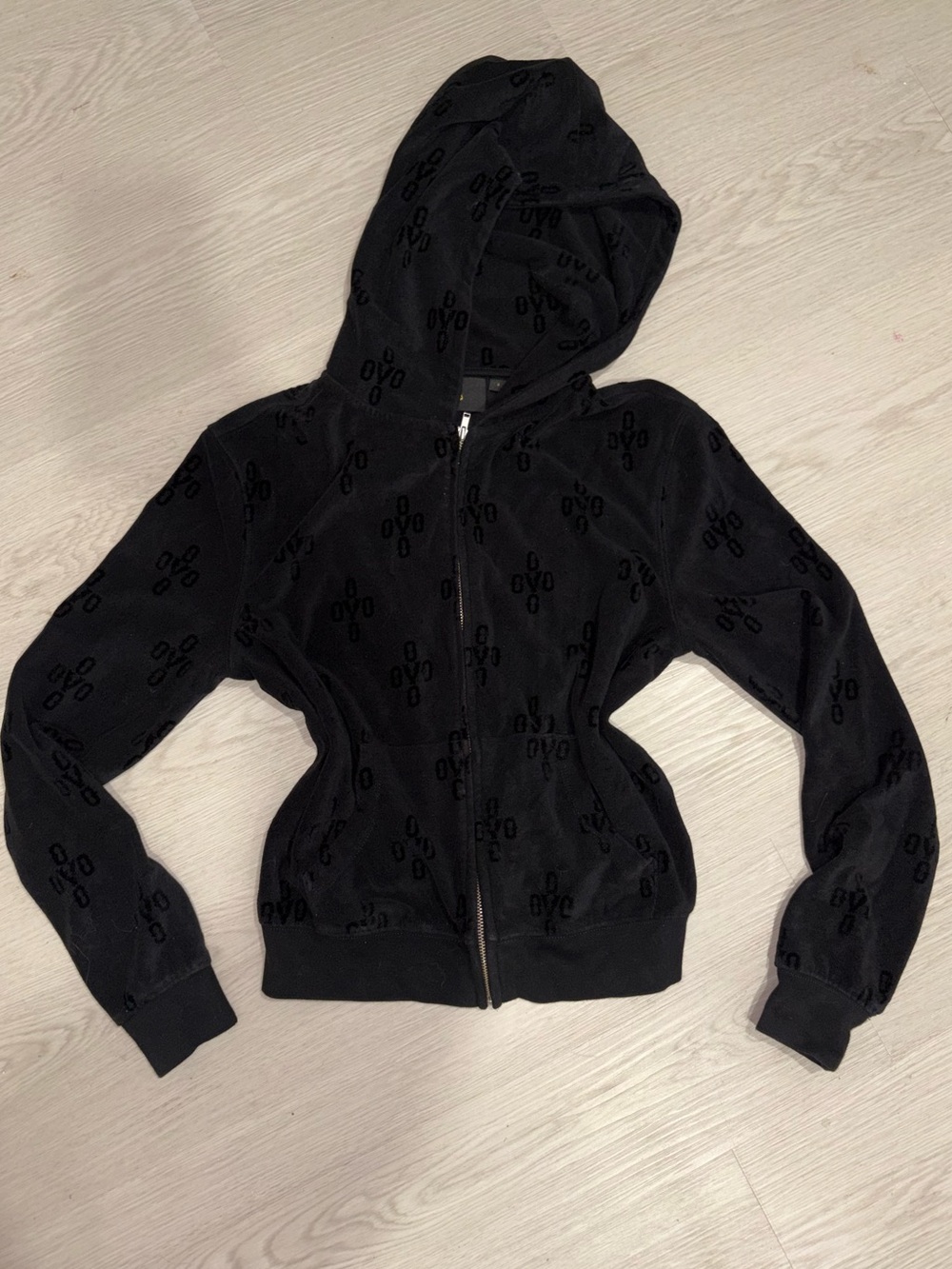 OVO Black Full-Zip Hooded Jacket
